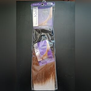 Lovely Collection Natural Yaki Human Hair Extensions Bundle Remy Touch 1…